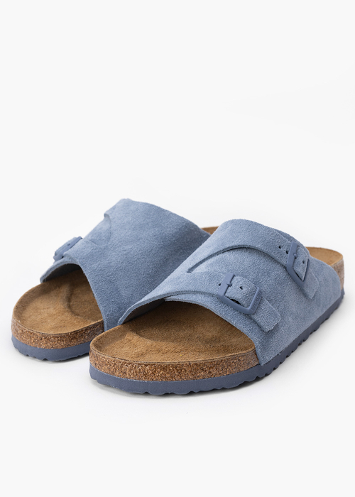 Klapki męskie BIRKENSTOCK ZÜRICH LEVE ELEMENTAL BLUE