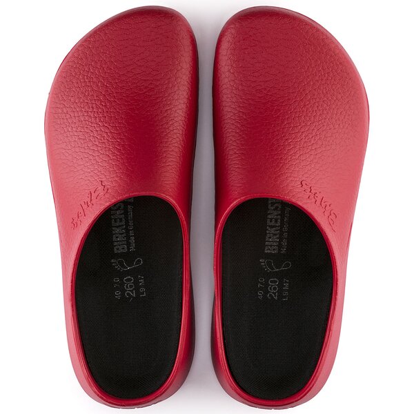 Klapki unisex BIRKENSTOCK SUPER-BIRKI FUSION PU RED  