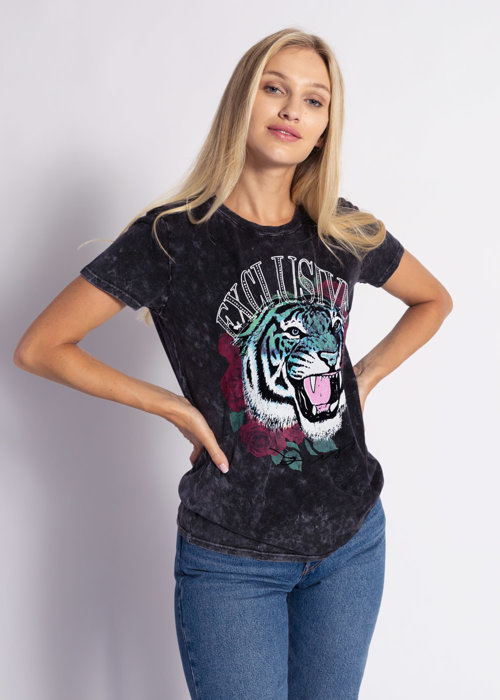 Koszulka damska Guess Tiger Rose Tee (W1BI45K9RV1-JTMU)