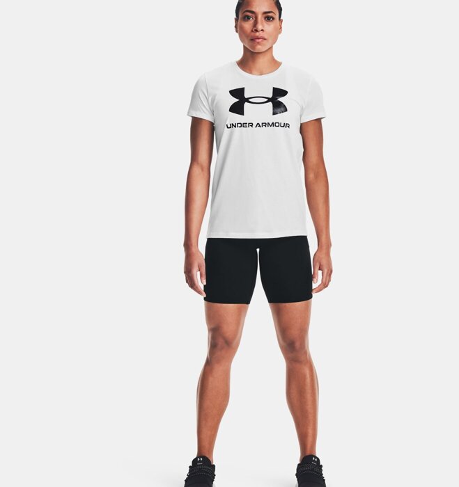 Koszulka damska Under Armour Live Sportstyle Graphic Ssc (1356305-102)