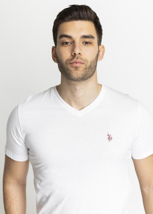 Koszulki męskie U.S. Polo Assn. V-Neck 2Pack T-Shirt (US16009-02-100)