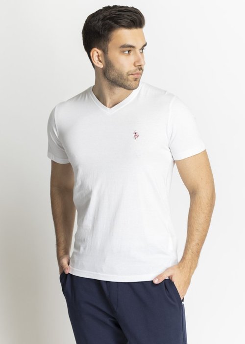 Koszulki męskie U.S. Polo Assn. V-Neck 2Pack T-Shirt (US16009-02-100)