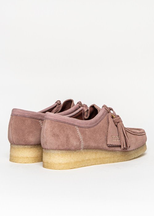 Mokasyny damskie Clarks Wallabee Dusty Pink Suede (26163265)