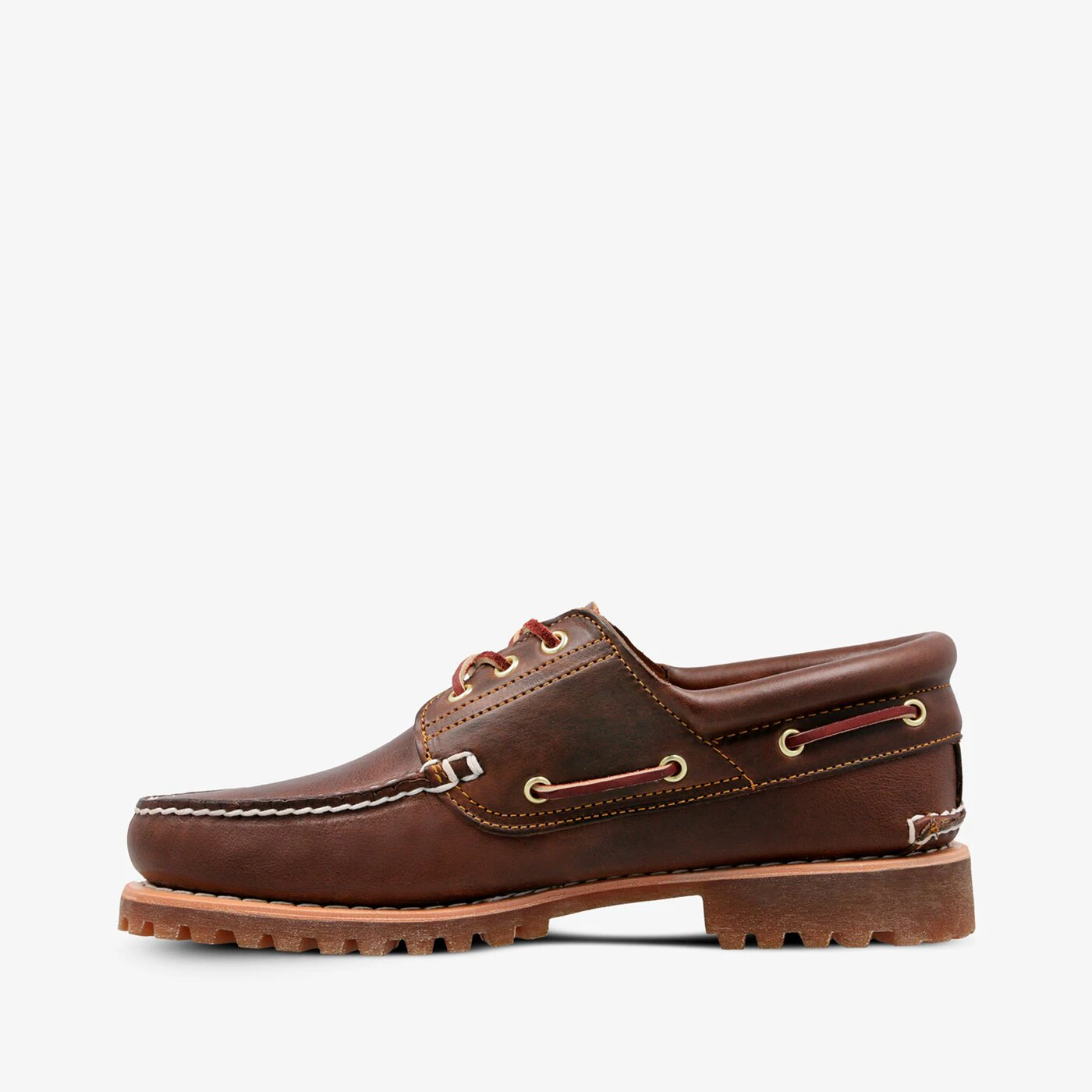 Mokasyny męskie Timberland Authentic BOAT SHOE BROWN