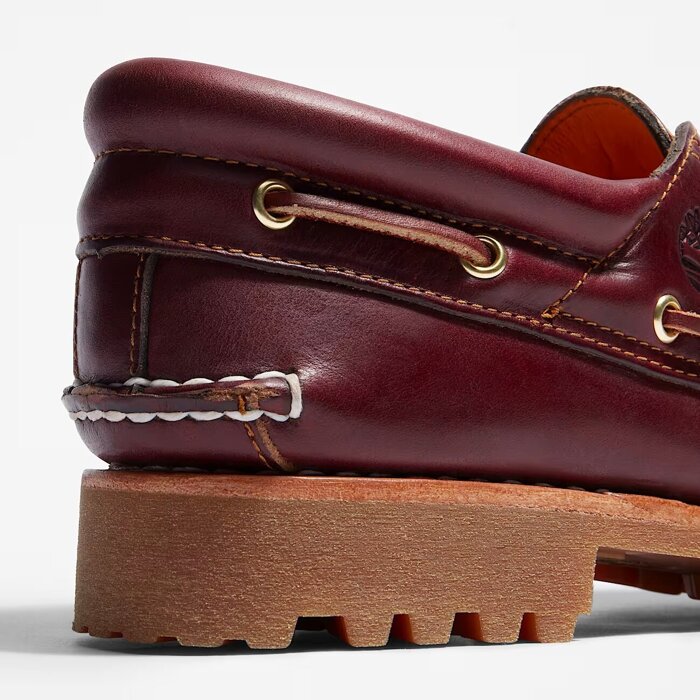 Mokasyny męskie Timberland Authentic BOAT SHOE BURGUNDY