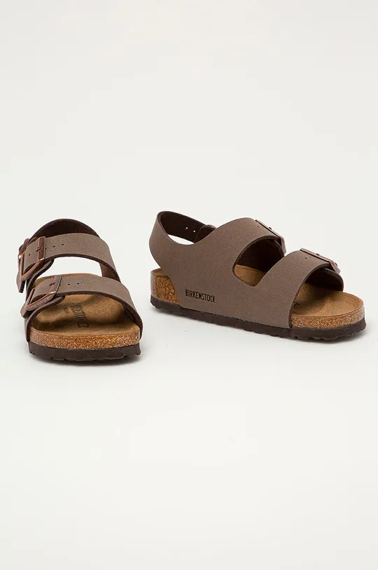 Sandały damskie brązowe Birkenstock Milano 