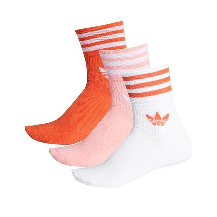 Skarpetki Adidas Mid-Cut Crew Socks 3-Pairs (FM0638)