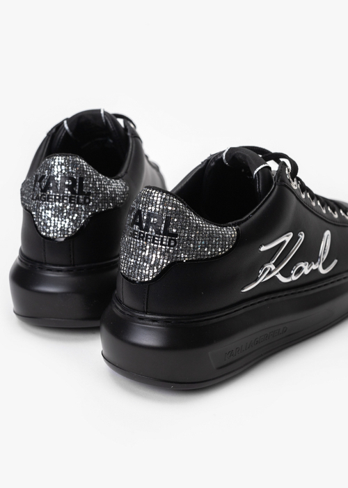 Sneakersy Damskie KARL LAGERFELD KAPRI Signia Lace Lthr 