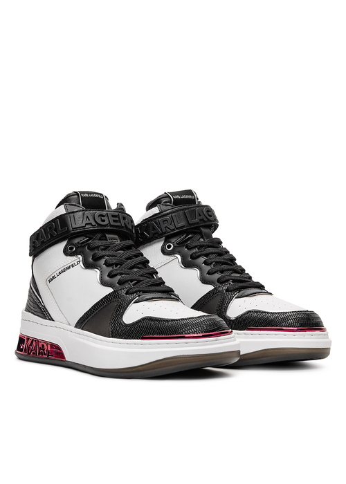 Sneakersy damskie Karl Lagerfeld Elektra Hi Top (KL62040-010)