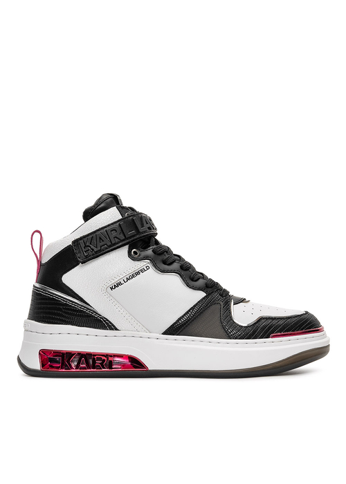 Sneakersy damskie Karl Lagerfeld Elektra Hi Top (KL62040-010)