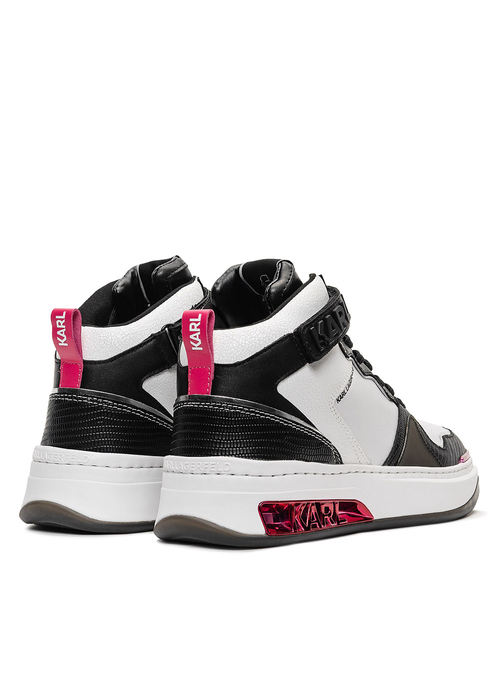 Sneakersy damskie Karl Lagerfeld Elektra Hi Top (KL62040-010)