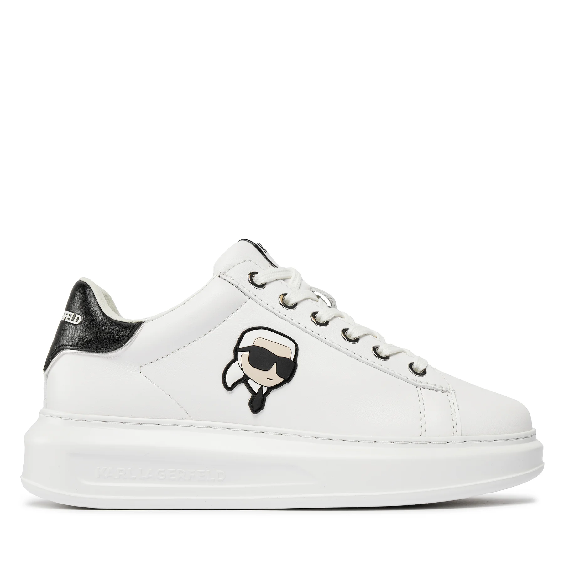 Sneakersy damskie Karl Lagerfeld KAPRI Karl NFT Lo Lace