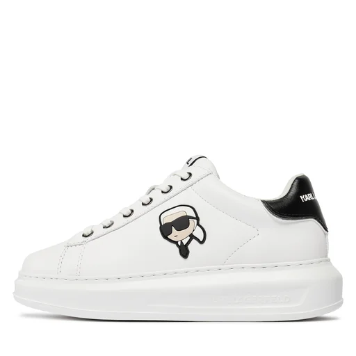 Sneakersy damskie Karl Lagerfeld KAPRI Karl NFT Lo Lace