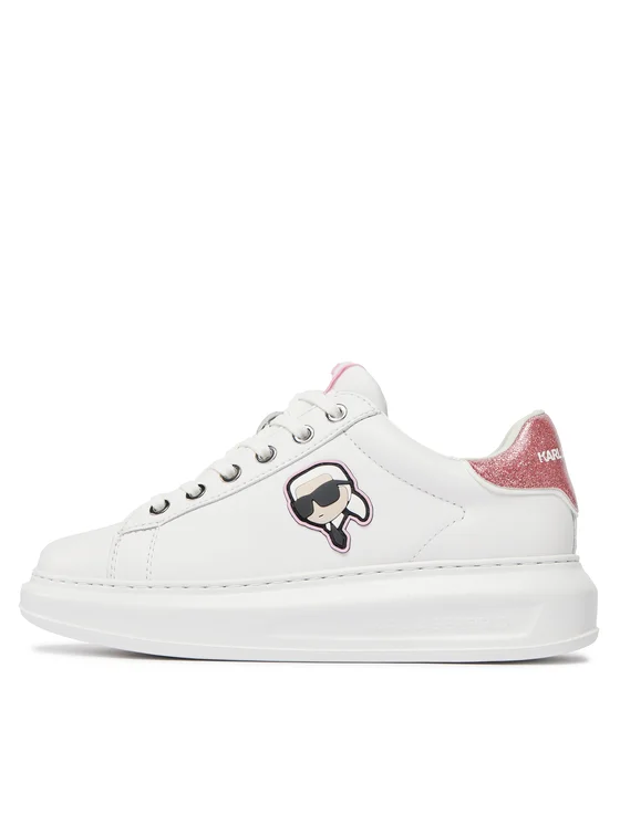 Sneakersy damskie Karl Lagerfeld KAPRI Karl NFT Lo Lace