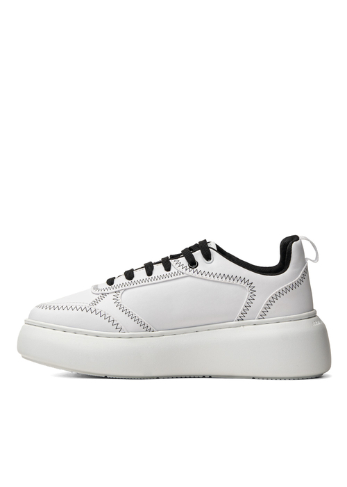 Sneakersy damskie białe Armani Exchange XDX077 XV411 00152