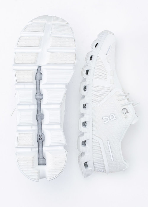 Sneakersy damskie białe ON Cloud 5 All White