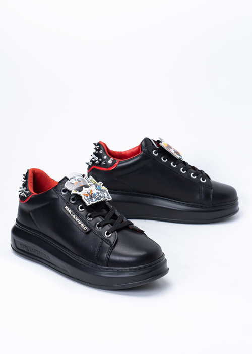 Sneakersy Damskie Czarne Karl Lagerfeld Kapri Mazing Duo Sneaker Peeker Najwi Ksze Rabaty