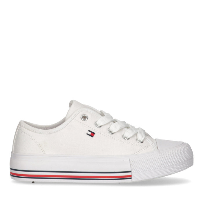 Sneakersy dziecięce TOMMY HILFIGER LOW CUT LACE-UP SNEAKER