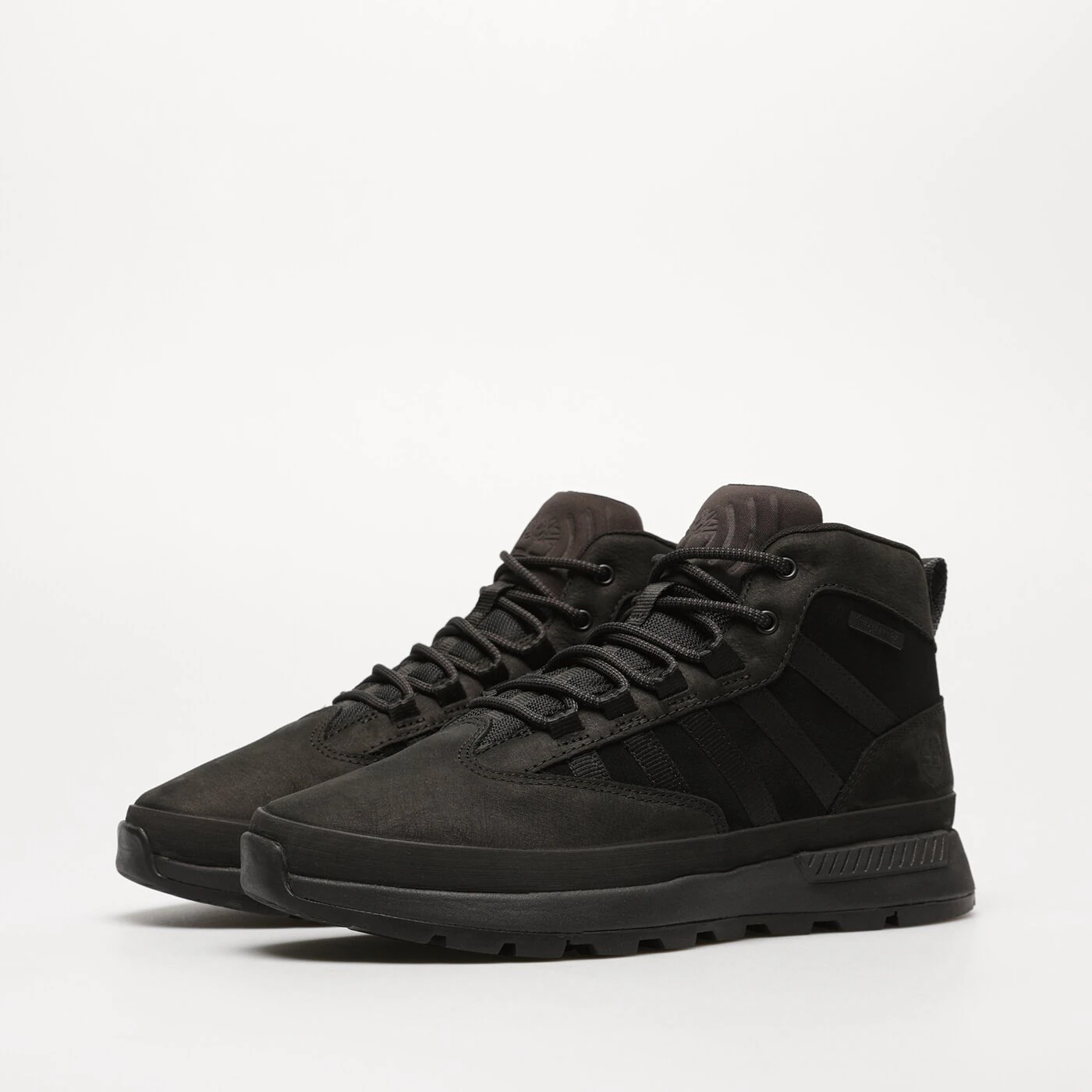 Sneakersy męskie Timberland Euro Trekker MID LACE UP SNEAKER JET BLACK