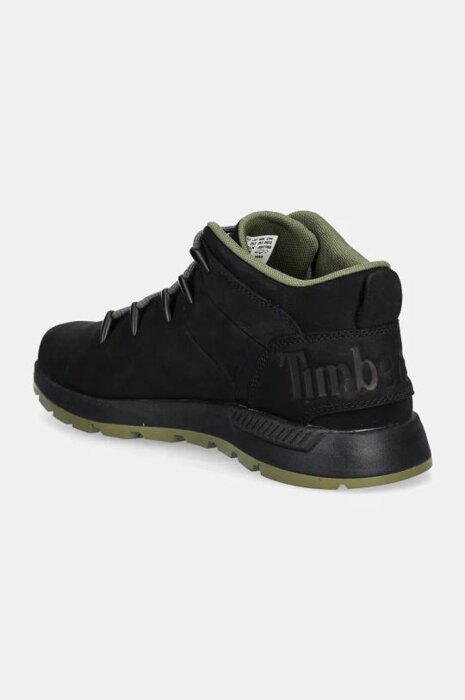 Sneakersy męskie Timberland Sprint Trekker MID LACE UP SNEAKER BLACK NUBUCK