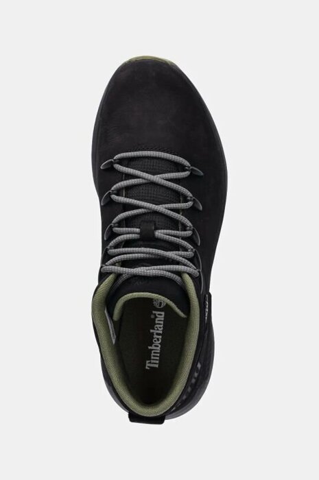 Sneakersy męskie Timberland Sprint Trekker MID LACE UP SNEAKER BLACK NUBUCK