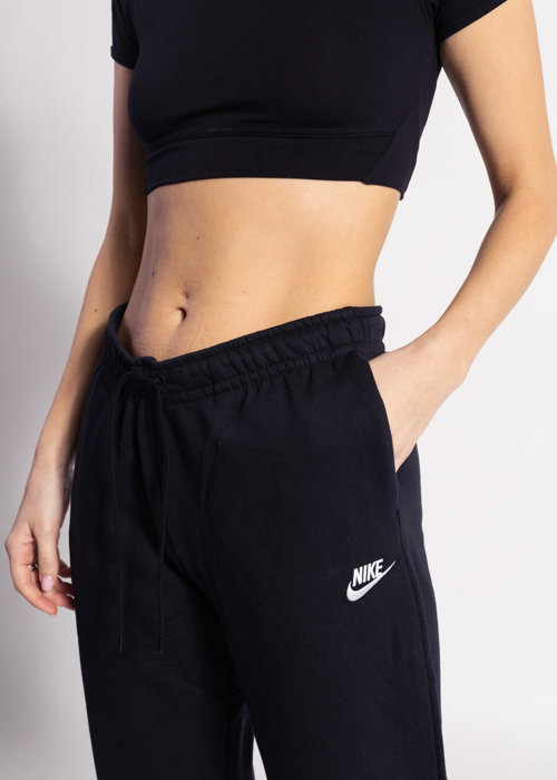 Spodnie dresowe damskie czarne Nike Sportswear Essential