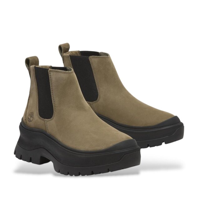 Sztyblety damskie Timberland Roxie Lane MID CHELSEA BOOT OLIVE NUBUCK