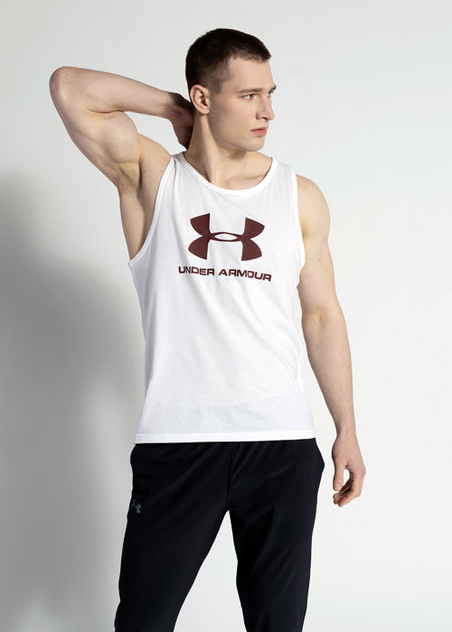 Tank Top treningowy męski UNDER ARMOUR UA SPORTSTYLE LOGO TANK